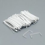 Клип-лента в нарезке, белый, 13 см - 500 шт.