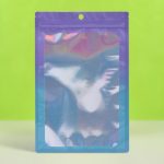 Пакет Зип-лок с окном, с еврослотом, градиент, 16 х 24 см - 100 шт.