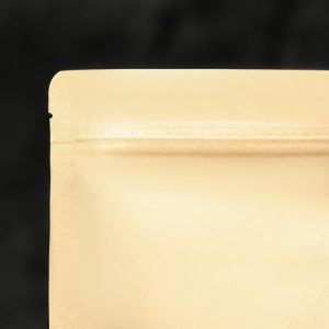 Пакет Zip-lock Крафт с прямоугольным окном,22 х 32 х 4 см - 100 шт.