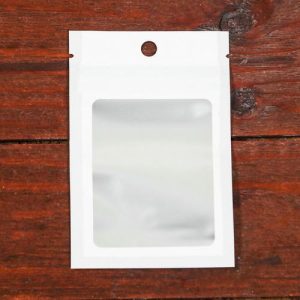 Пакет Zip-lock ПП, с плоским дном, сплошное окно 14 х 24 см - 50 шт.