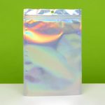 Пакет Zip-lock ПЭТ, иридисцентный, со сплошным окном, плоский, еврослот 16 х 24 см - 100 шт.