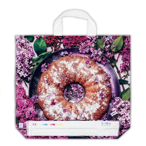 Пакет "Сладкий аромат", полиэтиленовый с петлевой ручкой, 37 х 34 см, 70 мкм - 50 шт. — изображение 2