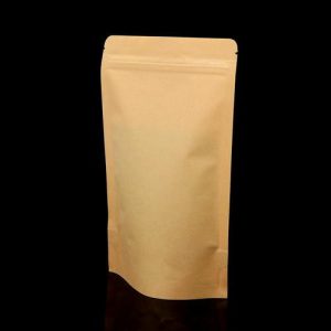 Пакет Zip-lock Крафт с овальным окном 18 х 26 см - 50 шт.