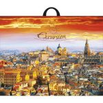 Пакет "Экскурсия", полиэтиленовый с петлевой ручкой, 71 х 55 см, 90 мкм - 25 шт.