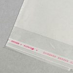 Пакет БОПП с клеевым клапаном, прозрачный 35 х 35/4 см, 30 мкм - 100 шт.