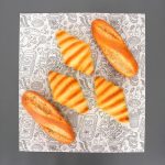 Бумага парафинированная "Завтрак", в листах, 0,38 х 0,42 м - 200 шт.