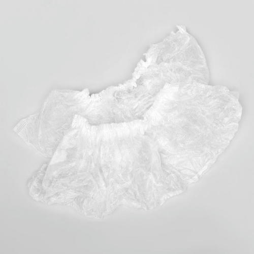 Носки одноразовые для прокатной обуви спандбонд НПП белый 360*120 мм 17 гр/м инд уп - 100 пар — изображение 2