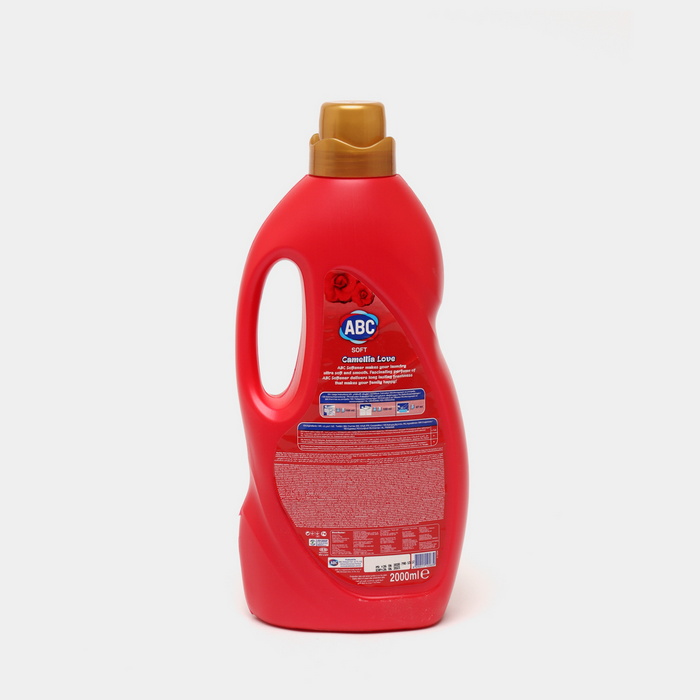 АВС Кондиционер - ополаскиватель, смягчитель для белья 2000 мл. (любовь), Fabric Softener 2000 Ml. love — изображение 2